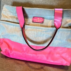 Kate Spade canvas tote